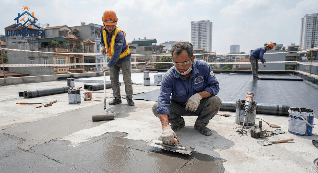 Chống thấm — Gia Nguyên Decor, sửa chữa nhà tại TP.HCM
