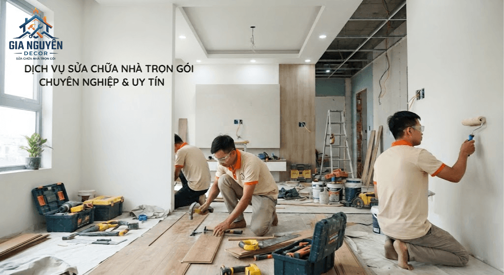 Sửa chữa nhà trọn gói — Gia Nguyên Decor, sửa chữa nhà tại TP.HCM